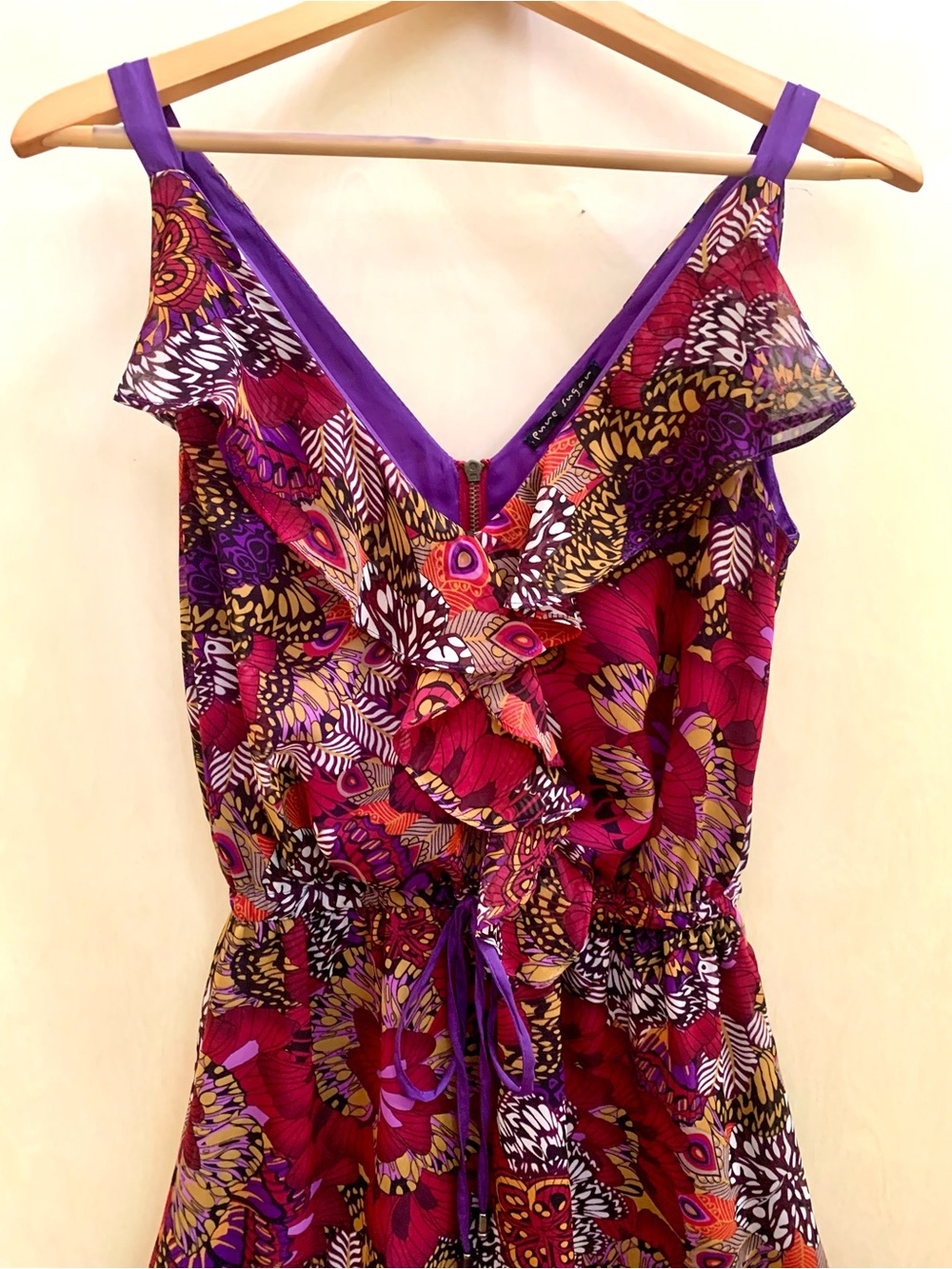 Women’s Casual Floral Maxi Dress | Sleeveless | Size S | Boho